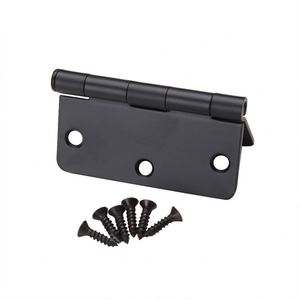 WEKIS IAntique Charnière de porte en acier noir, moderne, pour construction commerciale, avec vis et perceuse, poignée de meuble - Product Image 5