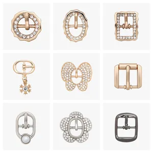Accessories Fashion Style Women's Shoe Decoration Accessories Hardware Shoe Charm Pin Buckle