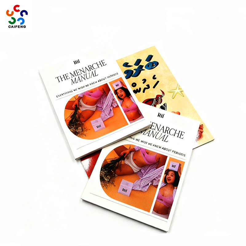 Custom Children Art Paper Cardboard Book Flyer & Document Printing Booklet with Film Lamination Soft Cover Offset Printing