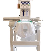 Nouvelle machine à broder informatisée monocouche PUFA Dahao à usage domestique, moteur servo, multifonction, facile à utiliser pour la broderie de casquettes, t-shirts et vêtements