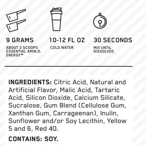 OEM Amino Energy, Pre-Entrenamiento con Té Verde, BCAA, Aminoácidos, Apto para Dieta Keto, Extracto de Café Verde, Polvo Energético - Product Image 3