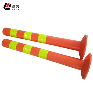 柔軟な交通ポストオタク屋外交通道路安全警告EVA750mmフォーム警告ポスト - Product Image 3