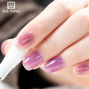 1kg Gel Polish <span class=keywords><strong>Violet</strong></span> Cristallin Translucide Soak Off UV LED pour Nail Art, Kit de Démarrage Manucure Salon DIY à Domicile - Product Image 2