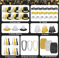 Bonne année diadème bandeau casquettes chapeaux Leis collier de perles éruptions bruit fabricant corne pour le nouvel an célébrer fête fournitures