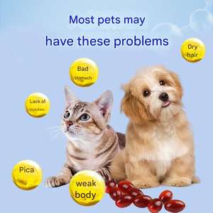 2025年猫用深海オキアミオイルソフトカプセル犬育毛美化栄養補助薬ペット用 - Product Image 3