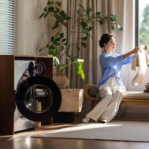 Pour Xiaomi Mijia 2000W double Tube Machine à laver automatique double zone lavage et séchage chargement frontal pour un usage domestique - Product Image 5