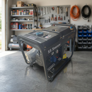 Générateur diesel SS SAMSON 3KW, système de refroidissement par air, démarrage électrique, 240V 50Hz, châssis ouvert - Product Image 4