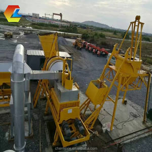 Pabrik pencampur aspal <span class=keywords><strong>Mini</strong></span> kecil biaya rendah harga pabrik pencampur beton Bitumen ponsel harga pabrik pemukul - Product Image 3