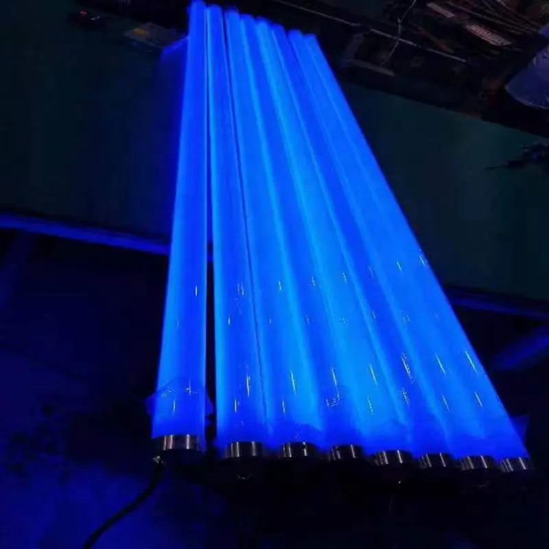 Luminosité DMX RGB Pixel LED Tube Lumière Bande Linéaire IP65 Tube Extérieur Éclairage de Scène DJ Club