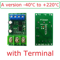 Nouvelle version du convertisseur de température DC 12V PT100 RTD RS485 Modbus Rtu, module d'alimentation du capteur de température PT21A01
