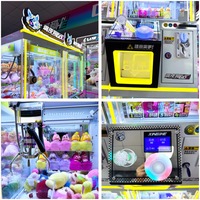 Machine à griffes mini empilable et peu encombrante, à monnayeur, pour attraper les jouets, machine de jeu d'arcade à prix, directement de l'usine