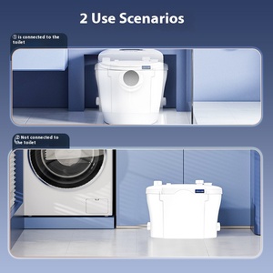 <span class=keywords><strong>Pompe</strong></span> à eaux usées pour toilettes à haute pression entièrement automatique LOGN BOX401 OEM pour villa, sous-sol, salle de bain, <span class=keywords><strong>relevage</strong></span> des eaux usées - Product Image 4