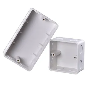 Switch Junction Box Pvc Electrical Switch Box 3x3 Wall Mount Switch Box