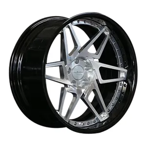 X5 X6光泽黑色加工定制5x120锻造轮辋的19英寸个汽车轮辋
