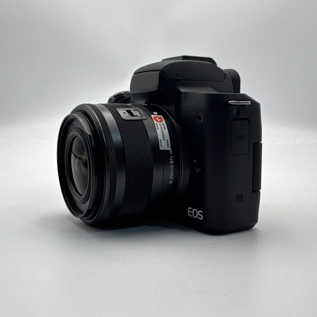 Used C Anon M50 with 15-45 Lens Mirrorless Camera,Professional Used Mirrorless,4K HDR Recording,Includes Battery & Charger
