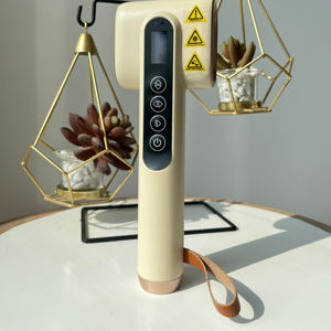 Dokter Hewan 308nm UVB perangkat fototerapi Laser instrumen terapi cahaya biru merah dapat digunakan kembali untuk perawatan eksim anjing peliharaan - Product Image 1