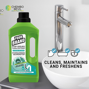 Bio Odor Stop Liquid Eco-Friendly Professional Industrial Kitchen & Toilet Cleaner for Home & Pipeline for <b>Bathroom</b> Use - Product Image 3