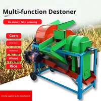 Décortiqueuse Automatique Multifonction Haute Performance pour Maïs, Soja, Sorgho, Millet et Graines de Légumes 220V 1000 Kg/h pour Usage Domestique