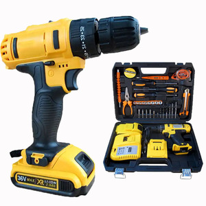 Juego de Accesorios para Taladro de Impacto de Litio Multifunción de 21V, Herramienta Doméstica con Estuche Rígido, Compatible con OEM, Garantía de 1 Año - Product Image 2