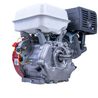 Moteur à essence monocylindre 4 temps refroidi par air Tengka GX160 5,5 CV avec démarrage au kick pour utilisation en bateau, pompe à eau, neuf