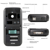 Programador de Llaves de Auto XTOOL X100 MAX 2 con VCI J2534 y KC501, Compatible con Programación de ECU, Actualización de Topología de X100 PAD3