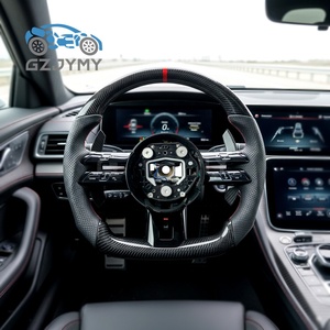 Volant personnalisé en fibre de carbone avec LED pour Mercedes-Benz AMG W204/W205/W206/W211/W212/W213/W214/W215/W222/W223 CLA/CLE/CLS C/<span class=keywords><strong>E</strong></span>/G - Product Image 1