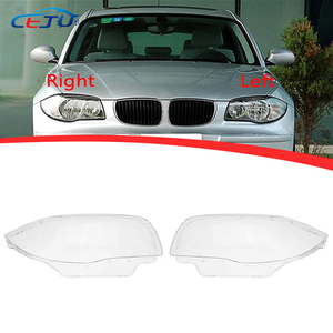 รถด้านหน้าไฟหน้าฝาครอบเลนส์โคมไฟไฟหน้าโปร่งใสสําหรับ BMW 1 Series E87 2008--<span class=keywords><strong>2011</strong></span> - Product Image 1