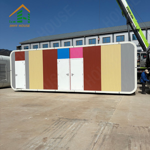 Cabine modulaire préfabriquée pour salle de douche, salle de maternité et d'enfants, type Apple, conteneur habitable fini - Product Image 1