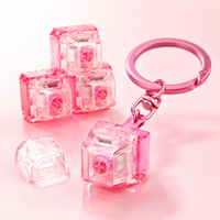 Protection contre les surcharges, logo personnalisé, clé USB LED imprimée UV, porte-clés en acrylique, jouet anti-stress pour cadeaux promotionnels en gros