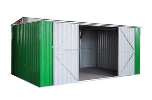 Abri <span class=keywords><strong>de</strong></span> <span class=keywords><strong>moto</strong></span> extérieur en structure acier EG1408-H200-2H, kit <span class=keywords><strong>de</strong></span> rangement préfabriqué pour <span class=keywords><strong>jardin</strong></span>, <span class=keywords><strong>garage</strong></span> ou entrepôt - Product Image 6