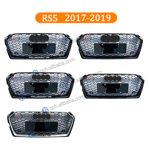 กระจังหน้ารังผึ้งสีดำ ABS สำหรับรถ <span class=keywords><strong>Audi</strong></span> A5 S5 <span class=keywords><strong>RS5</strong></span>ตะแกรง <span class=keywords><strong>B9</strong></span> 2017-2019 - Product Image 3