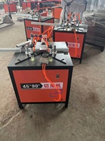 Scie à onglet à angle de 45 degrés pour le bois et l'aluminium, idéale pour la découpe de cadres et de profilés