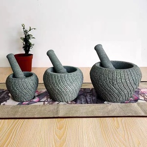 גרניט טבעי אבן גרניט בגודל גדול בגודל גדול ומלט pestle - Product Image 6