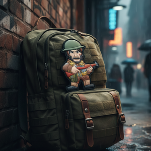 Rucksack-Silikonabzeichen Großhandel Keine Mindestbestellmenge Kleidung Applikation Anstecker 2D/3D Weichgummi-Logo Aufbügelbare Patches Individueller PVC-Aufnäher - Product Image 6