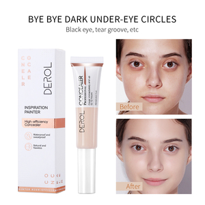 Corrector <span class=keywords><strong>DEROL</strong></span> para Cubrir Ojeras, Marcas de Acné, Hidratante de Larga Duración, Cubre Poros y Acné, Ilumina el Tono de Piel - Product Image 2