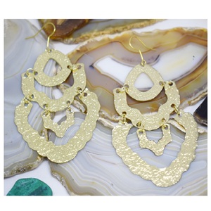 Popular Vintage New Designer <b>Earring</b> Geometric Gold Stud <b>Earring</b> multicolor jewelry - Product Image 2