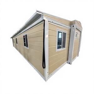 Nouvelle conception de maison conteneur extensible en acier, résistante au vent et à l'eau, pour une utilisation temporaire post-catastrophe - Product Image 3