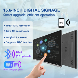 แท็บเล็ตแอนดรอยด์หน้าจอสัมผัส 15.6 นิ้ว Octa Quad Core Rockchip 4G พร้อมไฟ LED RJ45 Wi-Fi NFC สำหรับเด็ก  ใช้ในโรงเรียนเพื่อ<span class=keywords><strong>ก</strong></span>ารศึ<span class=keywords><strong>ก</strong></span>ษา - Product Image 2