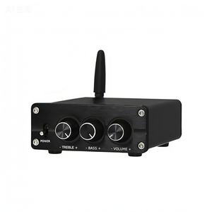 ลำโพงวางหิ้งขนาดเล็ก Aoshen 50w*2 พร้อมเครื่องขยายเสียงดิจิตอล Class D แบบสเตอริโอ รองรับบลูทูธ สำหรับมืออาชีพ - Product Image 1