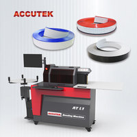 Machine à cintrer les lettres en aluminium à commande de profondeur automatique Accutek à faible coût pour les lettres d'entreprise