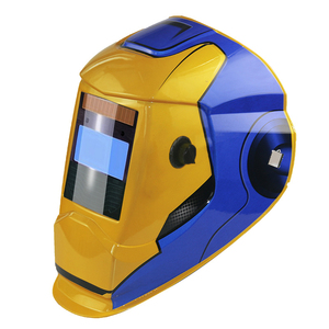 Casco de Soldadura Solar con 2 Sensores de Arco, Pantalla Amplia 4/9-13, TIG MIG, Batería Reemplazable, Cristal Líquido, Casco de Soldadura Automático - Product Image 1