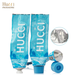 Oem ODM 75ml 150ml mềm mỹ phẩm đóng mở tinh khiết nhôm nhiều lớp ống Bao bì với PP <span class=keywords><strong>cap</strong></span> lục giác <span class=keywords><strong>Cap</strong></span> cho kem đánh răng - Product Image 1