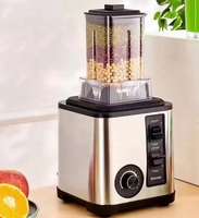 Robot culinaire électrique robuste 9500W 6-en-1 avec 6 lames, 3L, pour usage domestique, extérieur, camping-car, voiture, hôtel - Modèle 2026