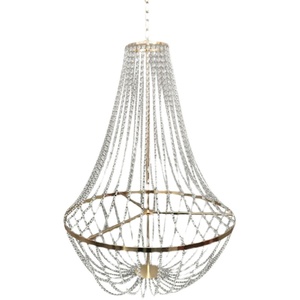 Nouvelle mise en page de lieu de scène de mariage de haute qualité lumières décoratives accessoires de mariage <span class=keywords><strong>lustre</strong></span> de rideau en cristal de mode en <span class=keywords><strong>fer</strong></span> forgé. - Product Image 5