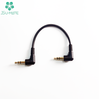 Câble Audio à Angle droit plaqué or, OEM 2.5 3.5mm, câble d'extension, prise à 90 degrés, 3.5MM