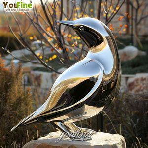Esculturas <span class=keywords><strong>de</strong></span> Aves <span class=keywords><strong>de</strong></span> Metal Espejo <span class=keywords><strong>de</strong></span> <span class=keywords><strong>Acero</strong></span> Inoxidable para Exteriores, Tamaño Personalizado - Product Image 5