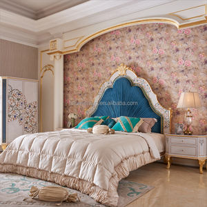 Muebles para el Hogar Personalizados, Hechos a Mano, Estilo Rococó Francés Romántico, Decoración para el Hogar, Juego Completo de Dormitorio Provincial a Juego - Product Image 5