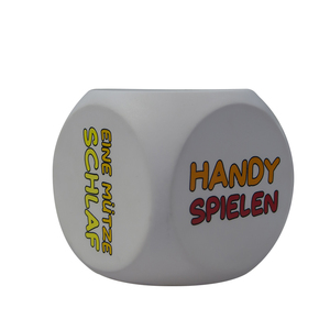 <span class=keywords><strong>Dés</strong></span> à 6 faces en mousse PU personnalisables OEM/ODM, <span class=keywords><strong>dés</strong></span> polyédriques blancs, <span class=keywords><strong>dés</strong></span> de jeu Fidget Cube <span class=keywords><strong>avec</strong></span> mots, boule géante en mousse – Vente chaude - Product Image 4