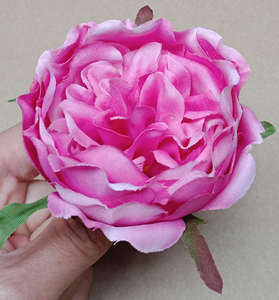 Cabezas de flores de peonía de seda de calidad, rosas artificiales, Fondo de boda, arreglos florales, decoración de eventos, fabricante al por mayor - Product Image 2