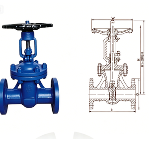 Vannes à opercule en acier inoxydable/forgé/acier au carbone WCB de qualité DIN allemande pour projets d'ingénierie - Product Image 2